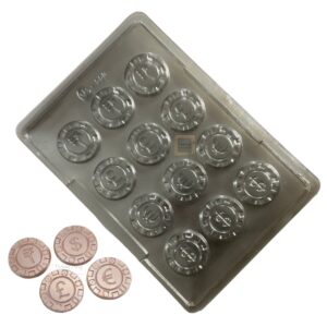 poker-chips-pvc-chocolate-mold