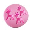 running-deer-silicone-fondant-mould