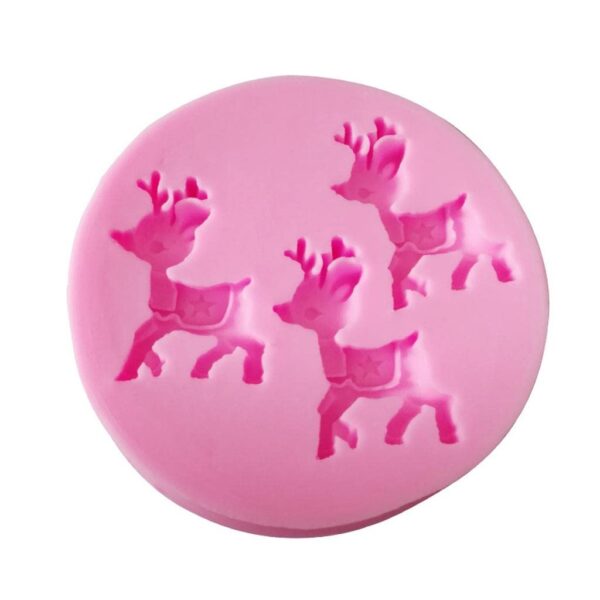 running-deer-silicone-fondant-mould