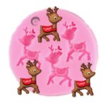 running-deer-silicone-fondant-mould