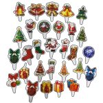 christmas-theme-paper-cupcake-topper-pack-of-40pcs