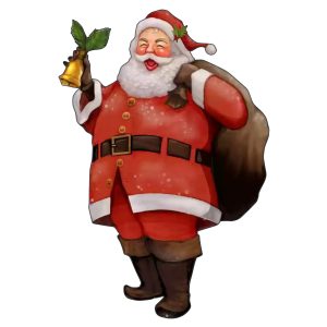 edible-santa-clause-christmas-theme-precut-wafer-paper-topper-2