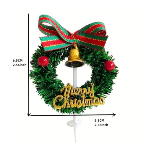 Wreath-Cake-Topper