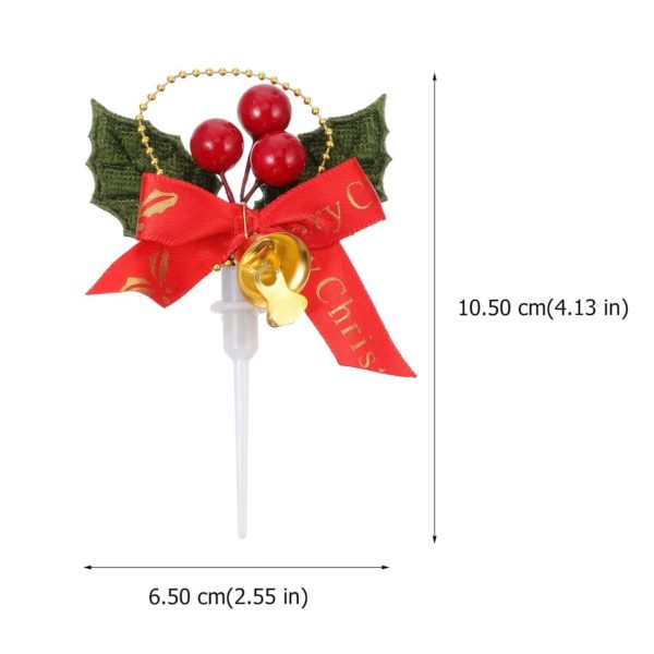 Christmas Tree Leaves Cake And Cupcake Topper - Image 2