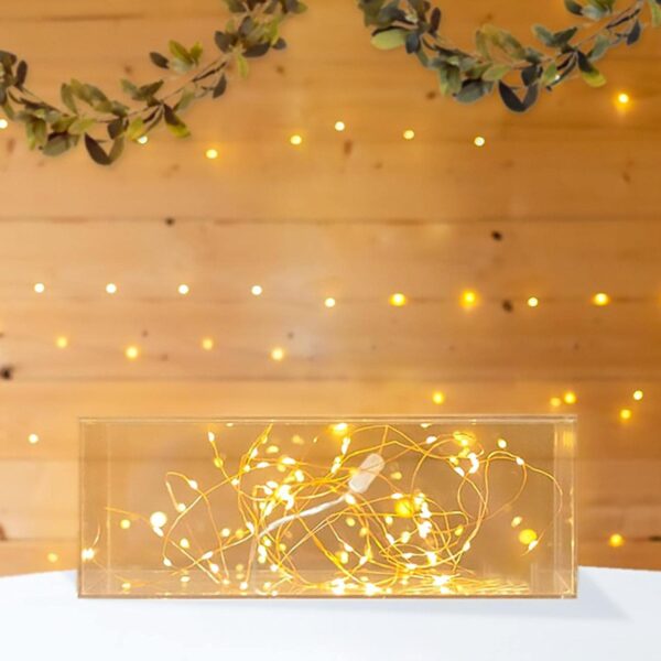 Square Tire Cake Spacer 8″ X 4″ Acrylic Clear Cake Display Spacer - Image 9