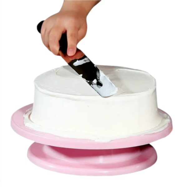 Plastic Rotating Cake Turntable 28Cm - Image 5