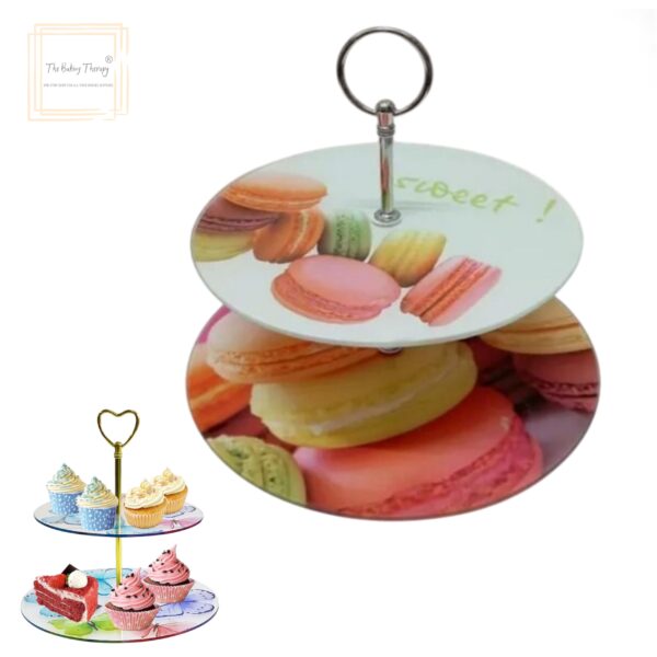 2-tiered-glass-cake-and-cupcake-stand-serving-tray-platter-dessert-table-stand