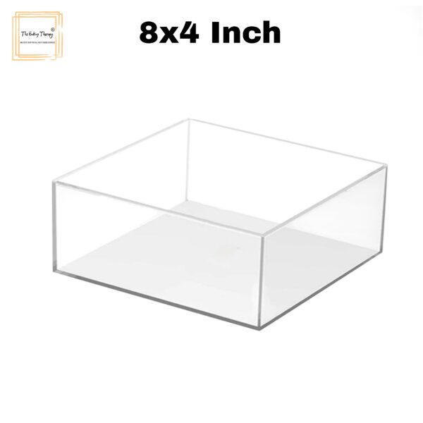 square-tire-cake-spacer-8″-x-4″-acrylic-clear-cake-display-spacer