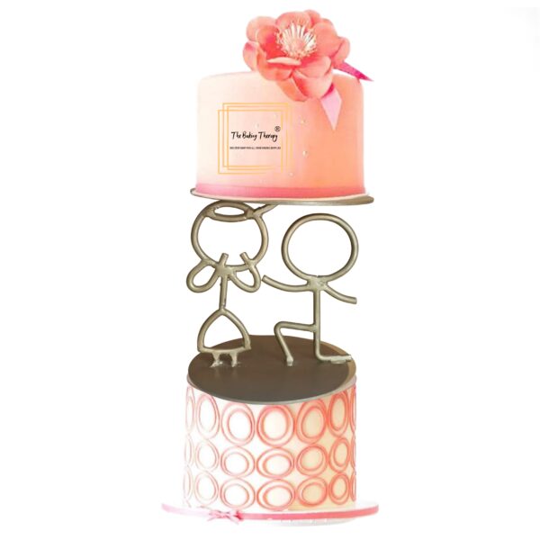 tier-cake-spacer-couple-design-cake-spacer-stand