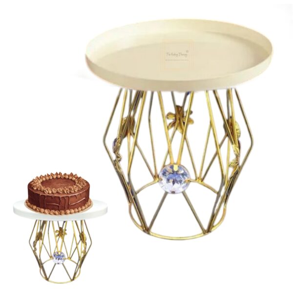 geometric-cake-stand-with-white-top