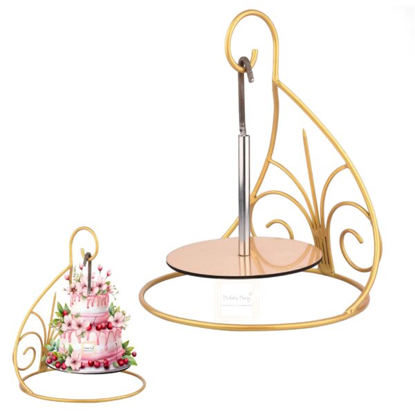 single-tier-chandelier-cake-stand