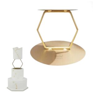 tier-cake-separator-hexagon-tier-spacer-cake-stand