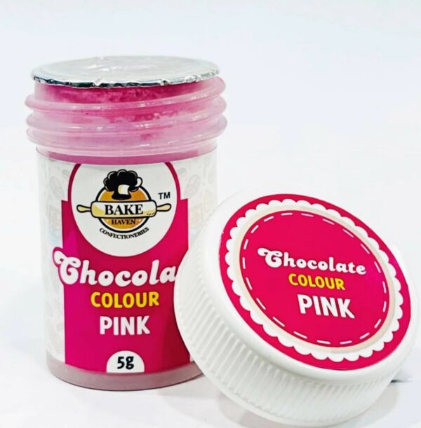 Bake Haven Chocolate Powder color 5 GM - Pink - Image 2
