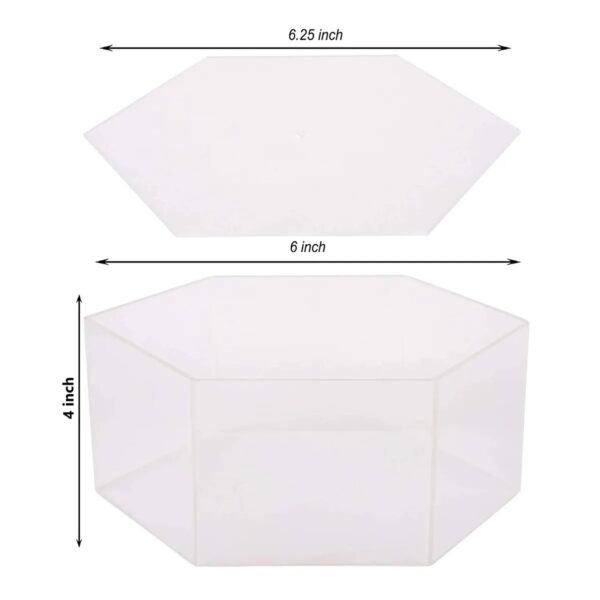 acrylic-hexagon-fancy-cake-spacer-6x4-inch