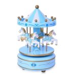 carousel-rotating-musical-horse-music-box-toy-blue