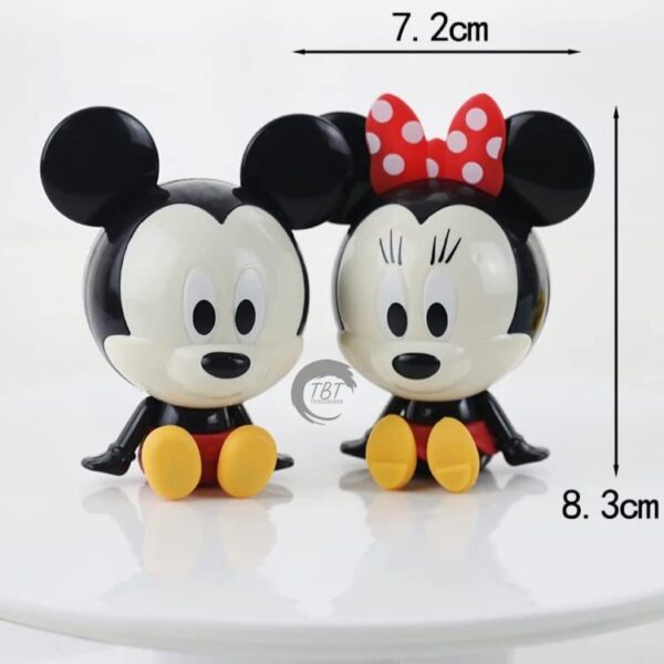 Cute Mickey Minnie Mouse Cake Topper Toys Set - Image 6