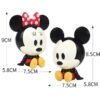 Cute Mickey Minnie Mouse Cake Topper Toys Set - Image 3