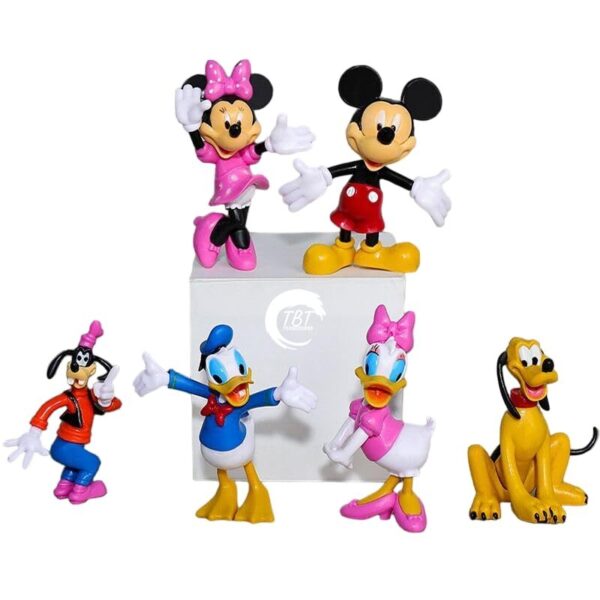 Mickey Mouse And Friends Cake Toy Toppers { Set Of 6 Piece } - Image 3
