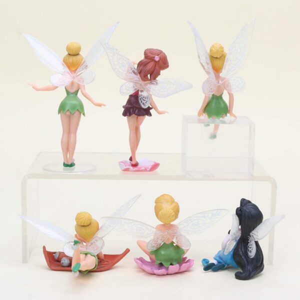 Tinkerbell Fairy Tal Cake Decoration Toy { Set Of 6 Piece } - Image 3