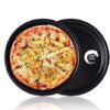 Carbon Steel Non-Stick Pizza Pan Pizza Tray - 23CM - Image 3