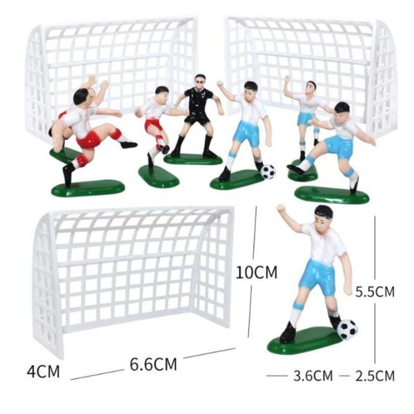 Football Cake Toy Topper Set { Set Of 6 Piece } - Image 8
