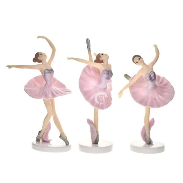 Dancing Ballerina Doll Cake Decoration Set 3 Piece - Image 2