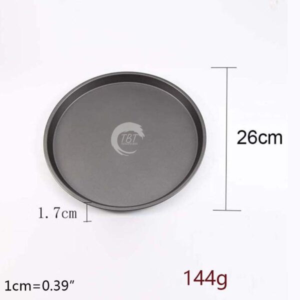 Carbon Steel Non-Stick Pizza Pan Pizza Tray - 26CM - Image 3