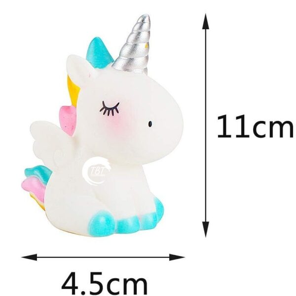 Cute Unicorn Cake Decoration Toy - 1 Piece - Image 3