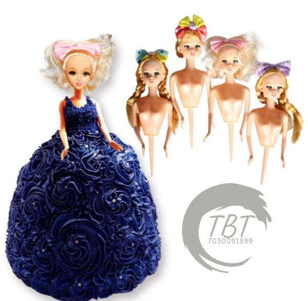 Half Premium Cake Doll for Cakes Decorations - Image 3