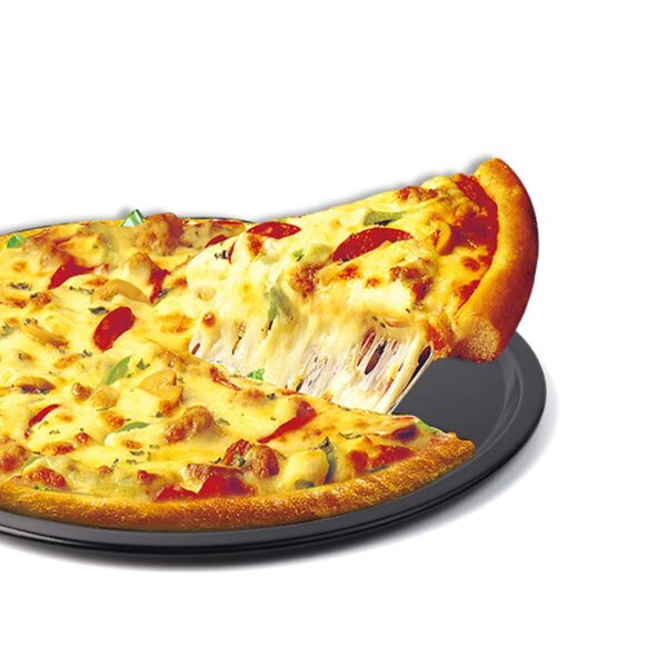 Carbon Steel Non-Stick Pizza Pan Pizza Tray - 29CM - Image 2