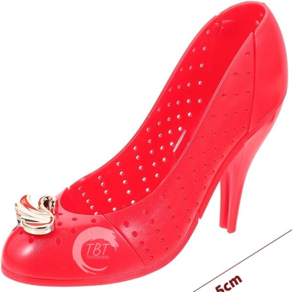 Sandals (High Heels) Shoe Toy Cake Topper - 1 Piece - Image 3