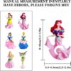 Disney Princess Cake Topper Toy { Set Of 6 Piece } - Image 2