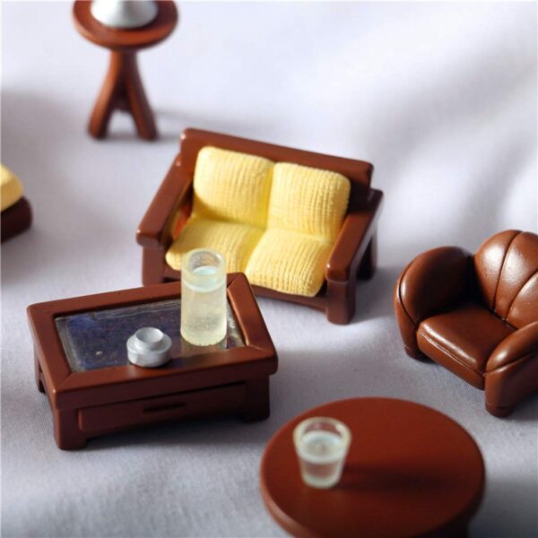 Dollhouse Realistic Miniature Furniture Set - Image 3