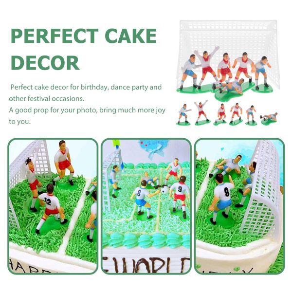 Football Cake Toy Topper Set { Set Of 6 Piece } - Image 6