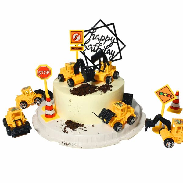 Construction Vehicles Cake Toy { Set Of 6 Piece } - Image 7