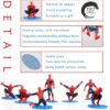 SpiderMan Cake Decorating Toy Topper { Set Of 7 Piece } - Image 2