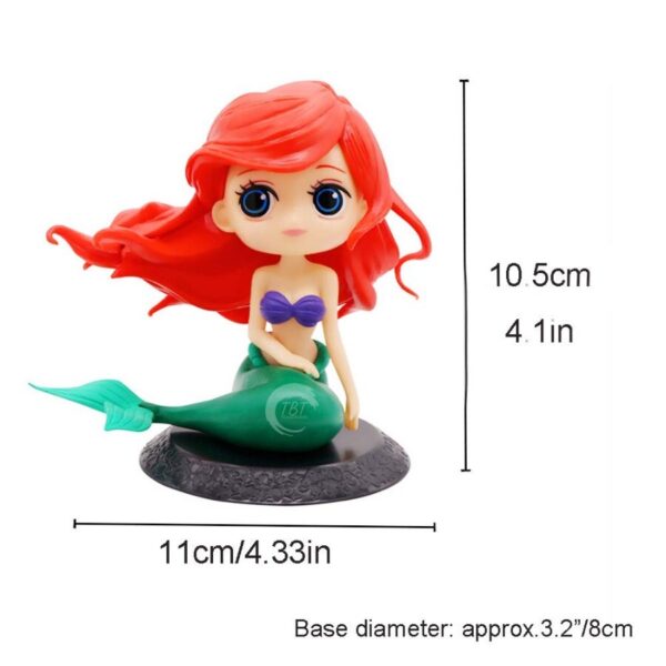 Cute Mermaid Cake Toy Topper - Image 3