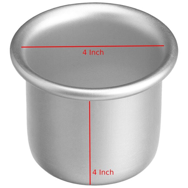 Aluminium Tall Round Cake Mould Cake Pan Cake Tin - 4X4 Inch