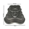 Teddy Shaped Metallic Cake Mould, Cake Tin - Image 2