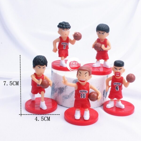 Basketball Players Cake Toys Topper { Set Of 5 Piece } - Image 5