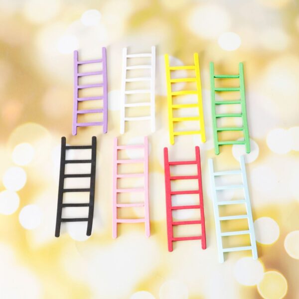 Plastic Mini Ladder Cake Decoration - Image 6