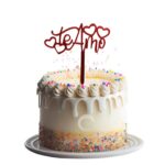 Love Acrylic Cake Topper #1
