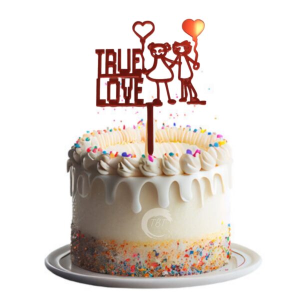 true-love-acrylic-cake-topper