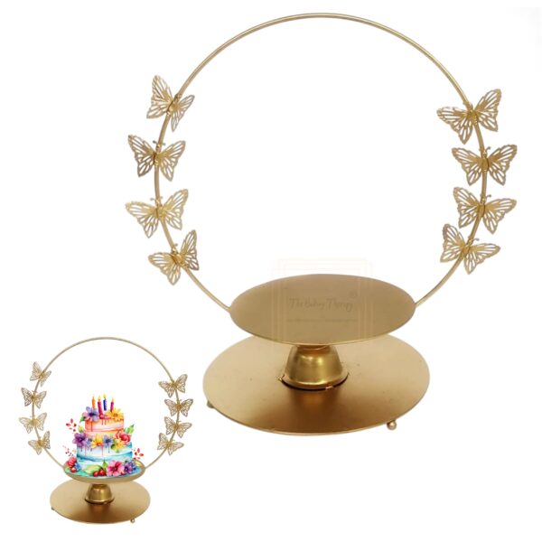butterfly-hoop-cake-stand-8-inch