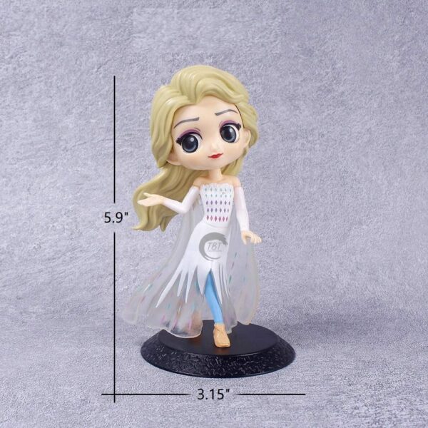 Frozen Congelado Elsa Princess Cake Toy Topper - Image 2