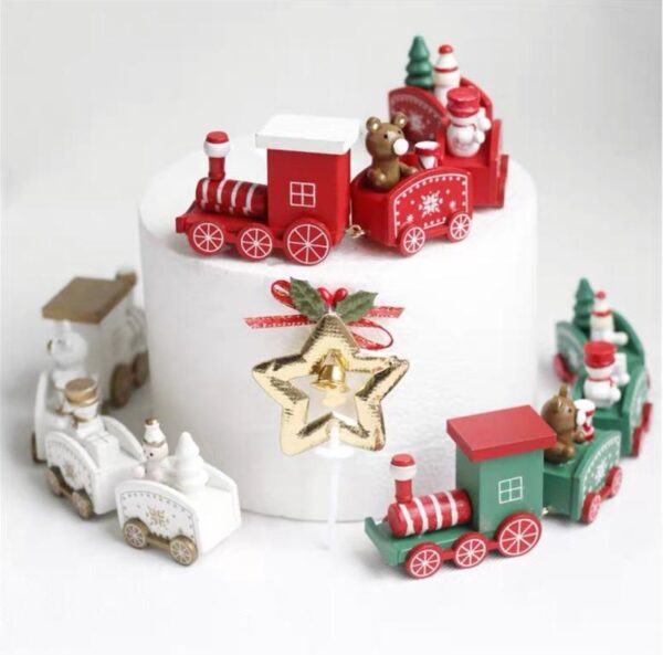 Christmas Mini Train Decor Toy Set - 1 Piece - Image 2