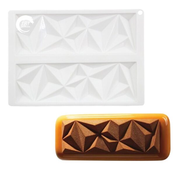 3d-2-cavity-rectangle-diamond-garnishing-shape-Chocolate-mold