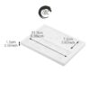3D 2 Cavity Rectangle Diamond Garnishing Shape Chocolate Mold - Image 2
