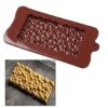Bubble Design Silicone Chocolate Bar Mold - Image 4