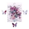 Abstract Purple Color Edible Pre-Cut Butterfly Wafer Paper - Image 4